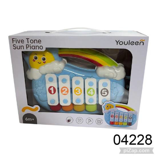 Imagen de XILOFON ARCOIRIS EN CAJA 6.26